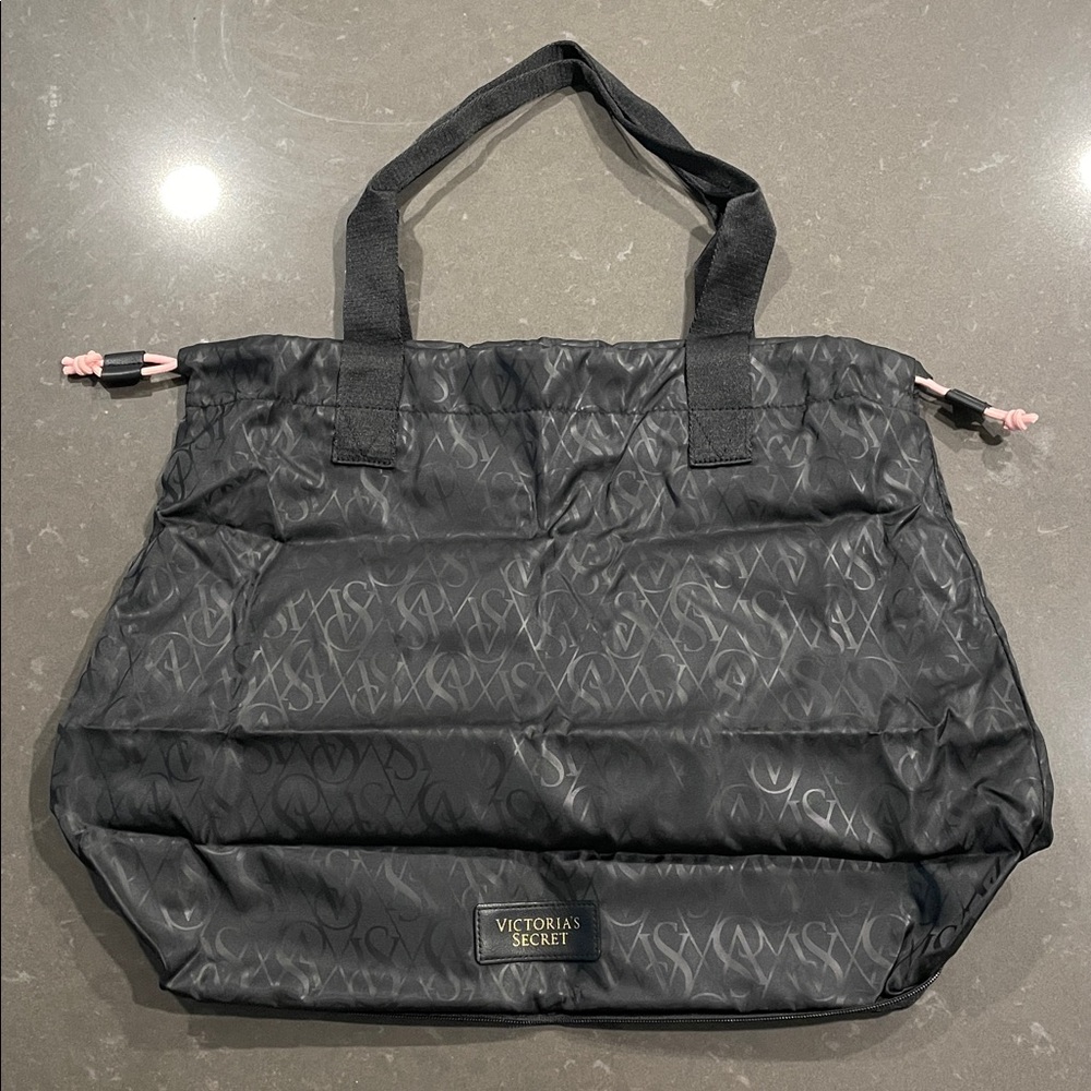 Victoria’s Secret Foldable Cinch Tote Bag NWT